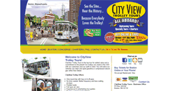 Desktop Screenshot of cityviewtrolleys.com